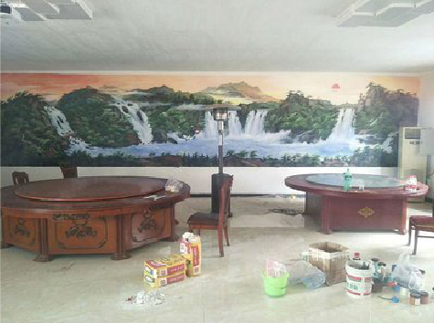 道孚墙绘-写实风景