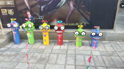 道孚商业区彩绘