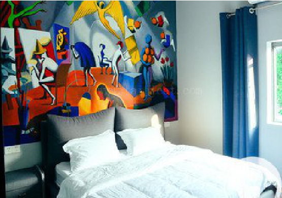 道孚对于酒店的墙体彩绘而言更注重哪些方面?