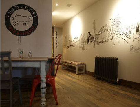 道孚教你判断手绘墙质量的好坏。